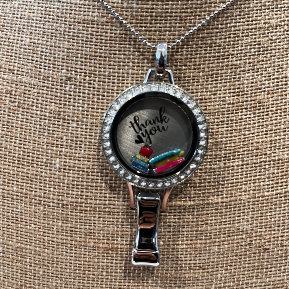 Origami Owl Teacher Lanyard